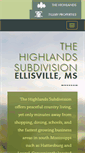 Mobile Screenshot of highlandsellisville.com